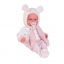 Muñeca Babydoo Palabritas con Gorro 50 cm