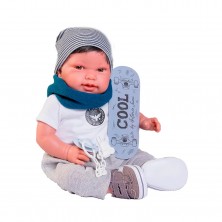 Muñeca Pipo Skater 42 cm