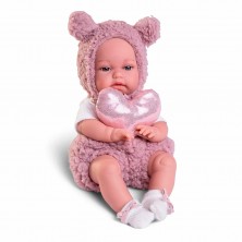 Muñeca Baby Toneta Posturitas Corazón