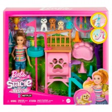 Muñeca Stacie con Parque de Entrenamiento para Perros