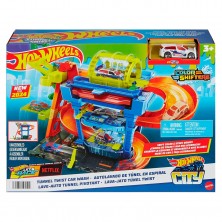 Hot Wheels Túnel de Lavado con Giros