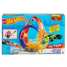 Hot Wheels Pista Energía con Looping y Coche