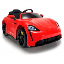 Coche Porsche Taycan Rojo 12V
