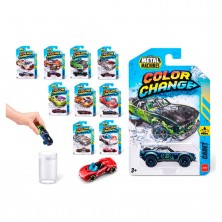 Coches Metal Machines Color Change Surtido