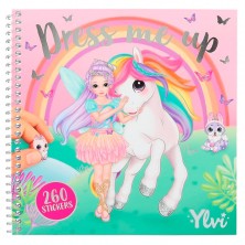 Top Model Cuaderno Unicornio Calcomanías