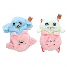 Peluche Gato Reversible 20 cm Surtido