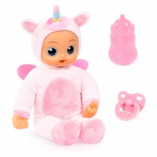 Muñeca Rosa Unicornio con Sonidos 30 cm