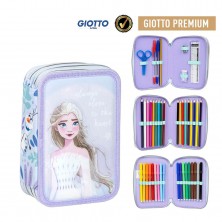Estuche Triple Deluxe Lleno Frozen