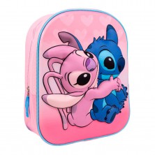 Mochila 3D Rosa Stitch