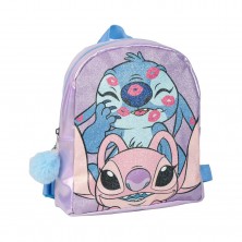 Mochila Casual Fantasía Rosa Stitch