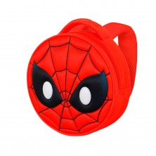 Mochila Guardería Redonda Spiderman