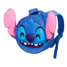 Mochila Guardería Redonda Stitch