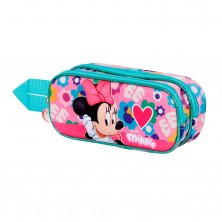 Estuche Doble Minnie 22 x 8 x 10 cm