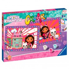 Pinta con Números Gabby's Dollhouse