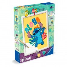 Pinta con Números Stitch