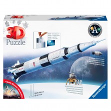 Puzle 3D Cohete Apollo Saturn V Rocket