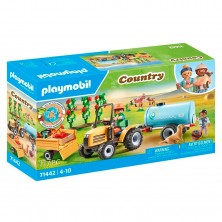 Playmobil Tractor con Cuba y Accesorios 71442