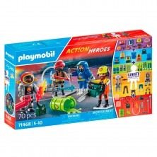 Playmobil My Figures Bomberos 71468