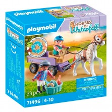 Playmobil Carruaje con Poni 71496