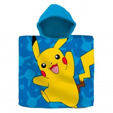 Poncho Playa Algodón Pokémon