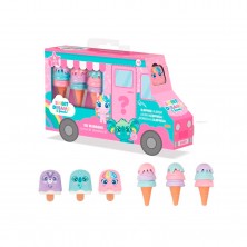 Pack Gomas Borrar Formas Helados