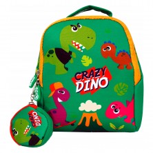 Mochila Neopreno Crazy Dino 25 cm