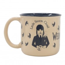 Taza Cerámica Wednesday 400 ml en Caja Regalo