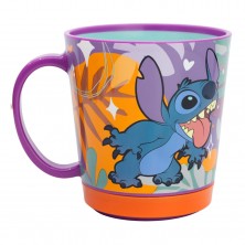 Taza Antivuelco Stitch 410 ml
