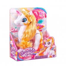 Unicornio Sparkle Girlz Peinados 25 cm