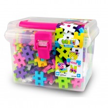 Meli Basic Pastel Maletín con 250 Piezas Construcción