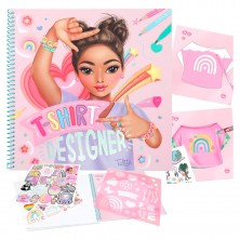 Top Model Cuaderno Colorear T-Shirt