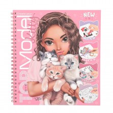 Top Model Crea tu Libro para Colorear Gatitos