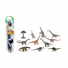 Tubo con Mini Figuras Dinosaurios