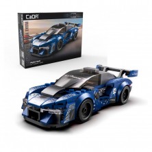 Construcción Coche Deportivo Azul 162 Piezas