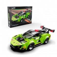 Construcción Coche Deportivo Verde 105 Piezas