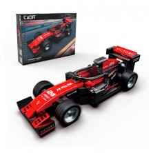 Construcción Coche F1 Rojo 123 Piezas