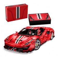 Construcción Coche Deportivo Rojo 3226 Piezas