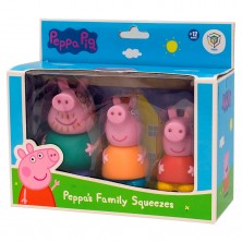 Pack 3 Figuras Baño Peppa Pig