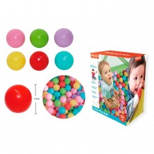 Pack 100 Bolas Multicolor