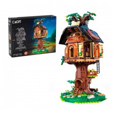 Construcción Casa del Árbol 1808 Piezas