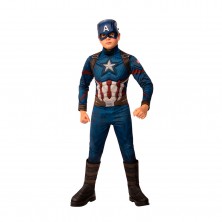 Disfraz Premium Capitán América Talla S